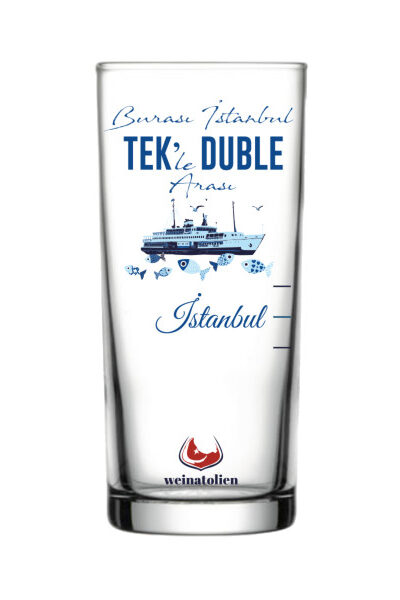 'Burası Istanbul'-Rakı Glas