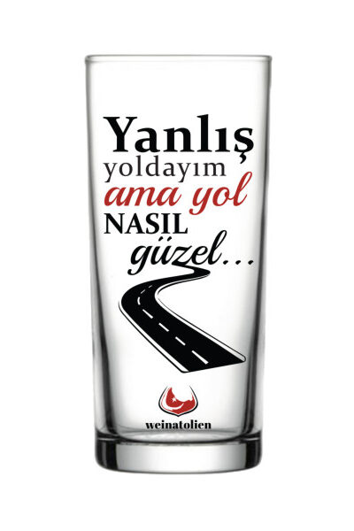 'Yanlış ama ne güzel yol'-Rakı Glas